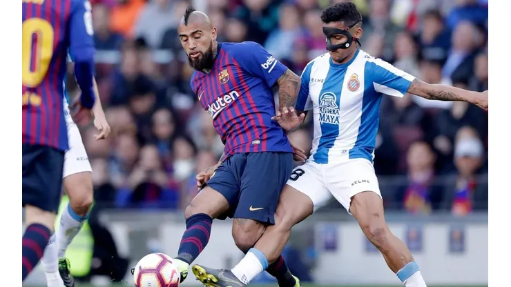 Vidal: poquito, pero bueno contra Espanyol.