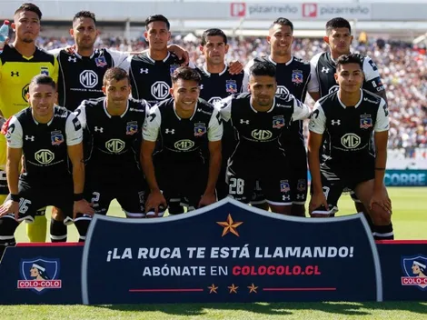 Formación de Colo Colo: Zaldivia titular y Paredes al banco