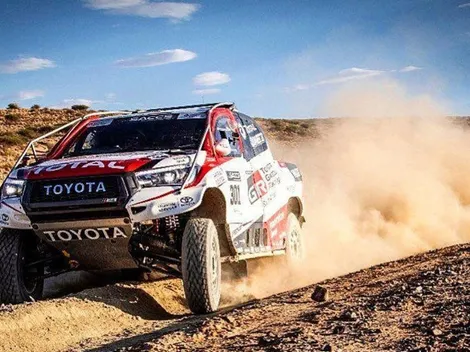 Fernando Alonso se prepara para el próximo Dakar en el desierto de Kalahari