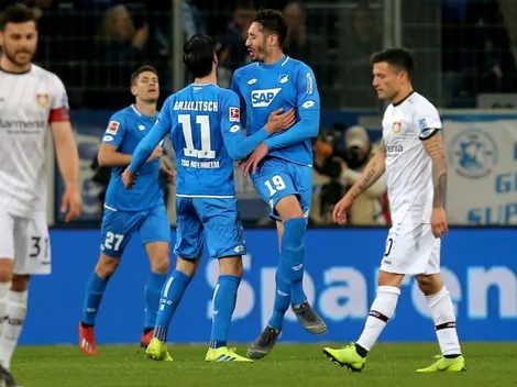 Un exhausto Charles Aránguiz no pudo evitar la goleada del Hoffenheim