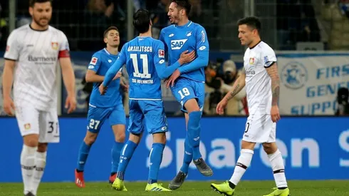 Hoffenheim goleó al Leverkusen de Aránguiz.