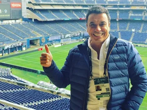 Curadito chileno le da manso jugo a Claudio Palma en plena transmisión de la Roja