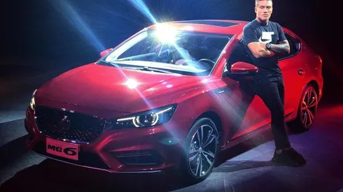 Parraguez y el nuevo MG6