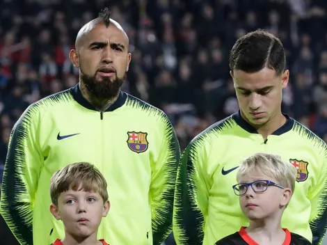 Coutinho habla con Valverde para pelearle el puesto a Vidal y no a Dembele