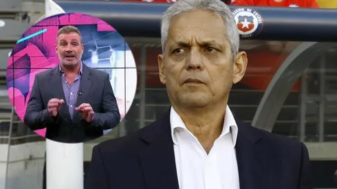 Barti le presta ropa a Reinaldo Rueda.