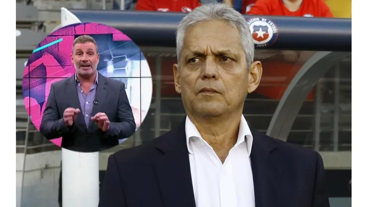 Barti le presta ropa a Reinaldo Rueda.