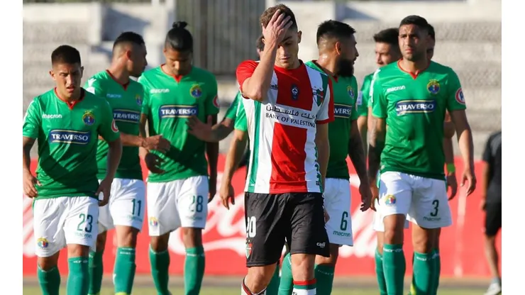 Palestino no pudo contra Audax.