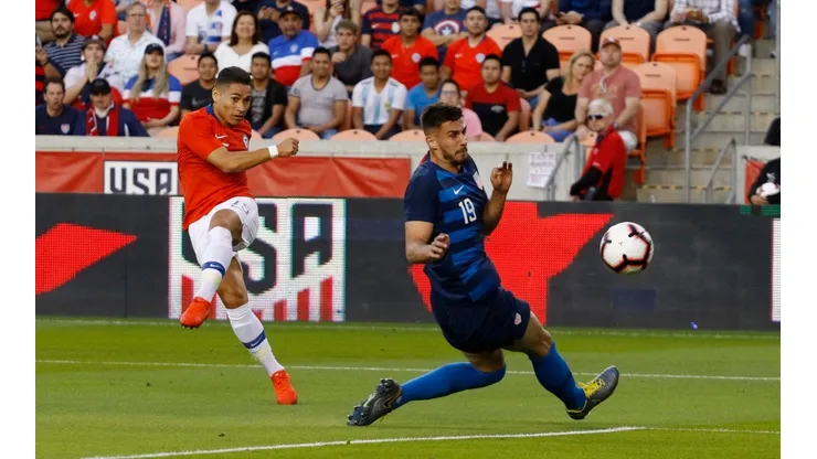 HOUSTON: EEUU vs CHILE. - 26 de Marzo del 2019/HOUSTONdurante el partido amistoso entre las Selecciones de EEUU vs CHILE en el Estadio Bbbva de Houston, previo a la Copa America 2019.FOTO: RODRIGO SAENZ /AGENCIAUNO