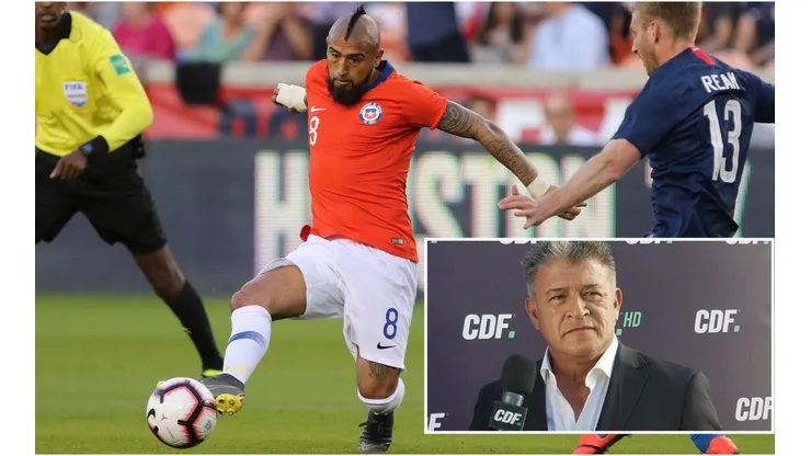 El Bichi tuvo buenos conceptos para Arturo Vidal