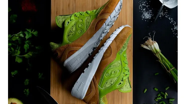 Saucamole: Las primeras zapatillas inspiradas en la palta