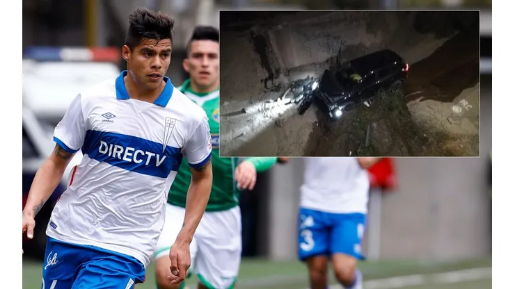 Así quedó el auto de Benjamín Vidal tras caer al canal Las Perdices.