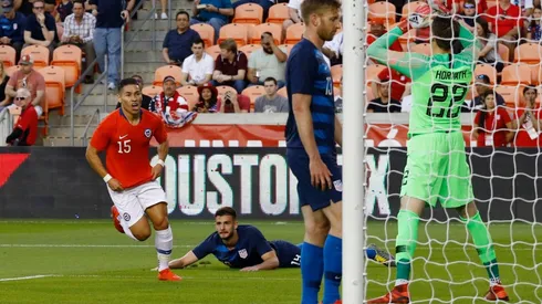 HOUSTON: EEUU vs CHILE. - 26 de Marzo del 2019/HOUSTONdurante el partido amistoso entre las Selecciones de EEUU vs CHILE en el Estadio Bbbva de Houston, previo a la Copa America 2019.FOTO: RODRIGO SAENZ /AGENCIAUNO