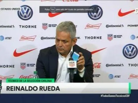 Rueda celular en mano: "No hubo cambio de verso"