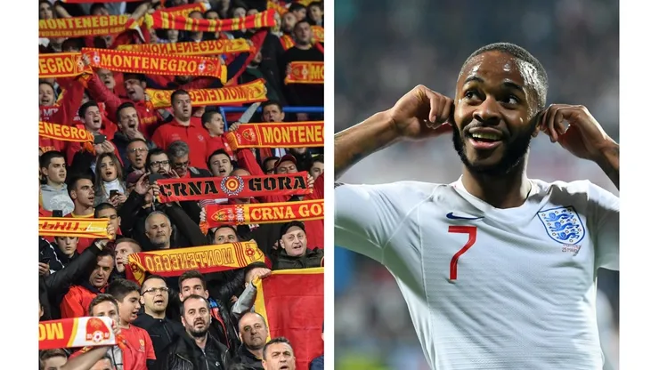 UEFA le abre expediente a Montenegro por gritos racistas contra Raheem Sterling