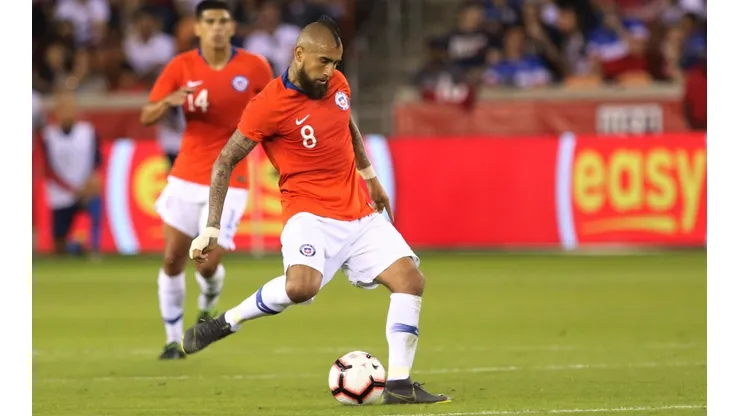 Vidal fue de lo más destacado en una opaca selección chilena