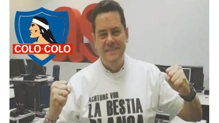 Tomás Roncero elige a Colo Colo como su equipo favorito de Chile