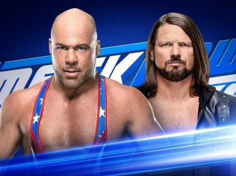 Kurt Angle se enfrentará a AJ Styles en SmackDown por su gira de despedida