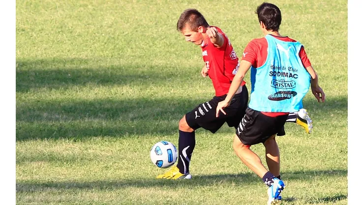 Entrenamiento Sub 20 de Chile