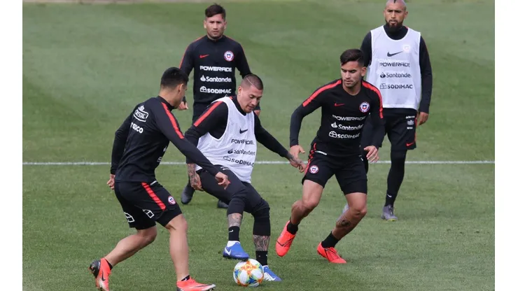 SAN DIEGO: Entrenamiento Seleccion Chilena - 21 de Marzo del 2019/San Diego , durante el entrenamiento de la Selecci�n Chilena, previo al partido de ma�ana frente a Mexico, valido por la fecha Fifa, antes de la Copa America 2019FOTO: RODRIGO SAENZ /AGENCIAUNO