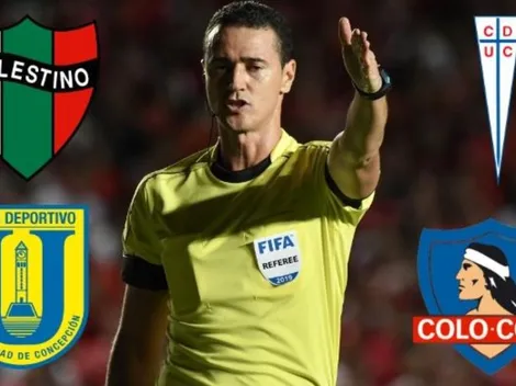 Los árbitros para los equipos chilenos en las Copas