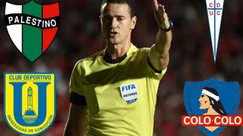 Los árbitros para los equipos chilenos en las Copas