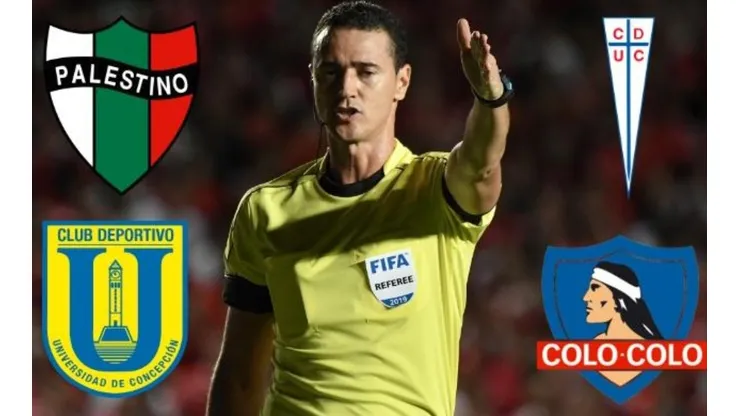 Los árbitros para los equipos chilenos en las Copas