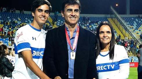 Quinteros celebró la Supercopa con su familia
