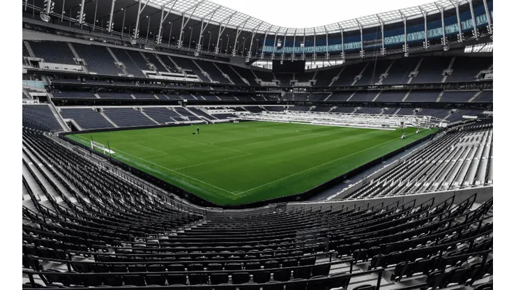 La construcción del estadio del Tottenham en dos minutos