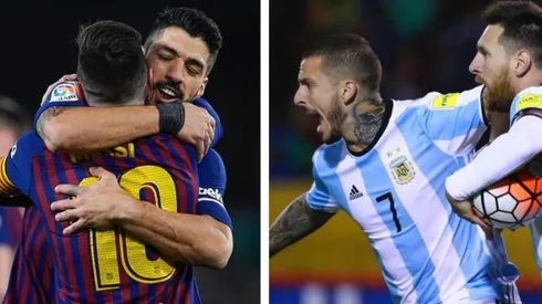 La hilarante comparación los pases de Suárez y Benedetto a Messi