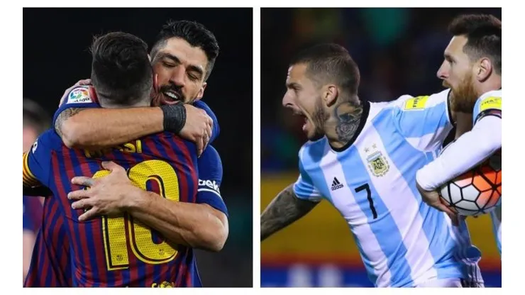 La hilarante comparación los pases de Suárez y Benedetto a Messi