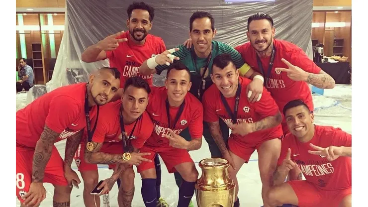 Celebración Copa América