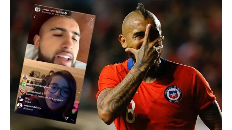 Vidal le promete un gol a su hijo contra México.