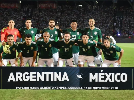 Así será la formación de México para enfrentar a Chile