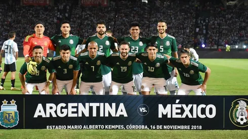 Última formación de México