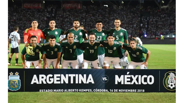 Última formación de México