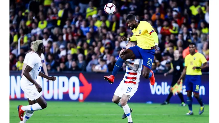 Los ecuatorianos no pudieron tener el control sobre la selección yanqui