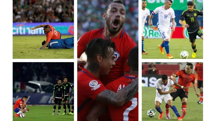 Historial: Los últimos cinco México - Chile