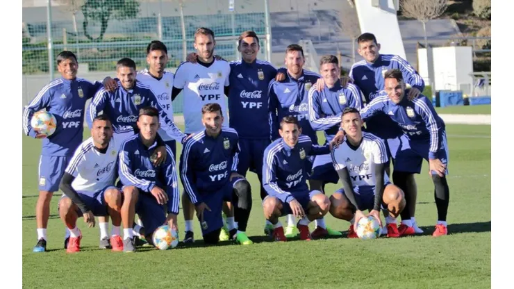 Lio Messi se encontró con una nueva Argentina.