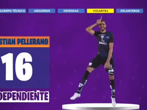 Club de Ecuador se luce presentando su once al estilo de Fornite