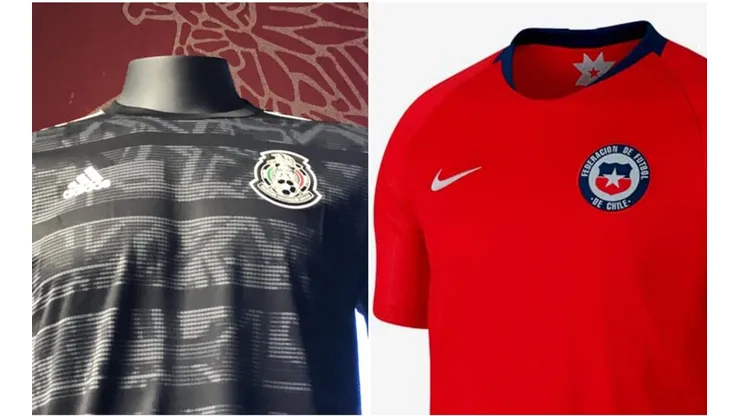 La nueva camiseta de México contra el ya tradicional uniforme chileno