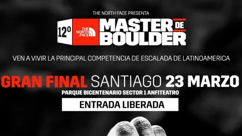 The North Face Master de Boulder: Festival outdoor en Parque Bicenentario