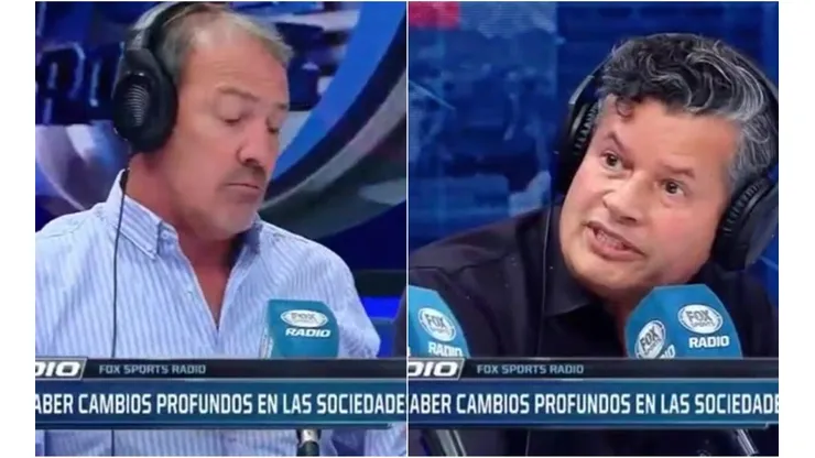Vargas y Bianchi se dieron y no consejos en FOX Sports Radio