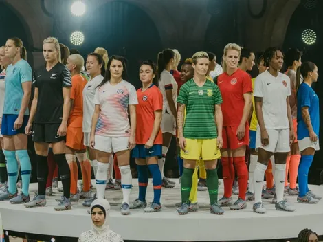 [Fotos] Nike presentó en Paris la camiseta que La Roja Femenina usará en el Mundial de Francia