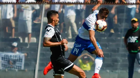 Pinares tuvo un buen rendimiento en el partido contra Colo Colo