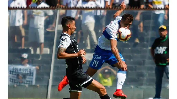 Pinares tuvo un buen rendimiento en el partido contra Colo Colo