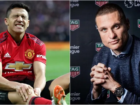 Vidic le corta las piernas a Alexis: "No creo que siga con Solskjaer"