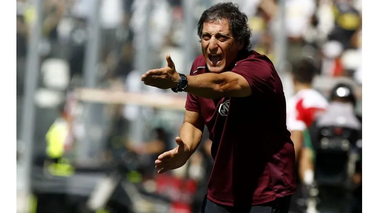 El Comandante en el clásico contra la Católica.