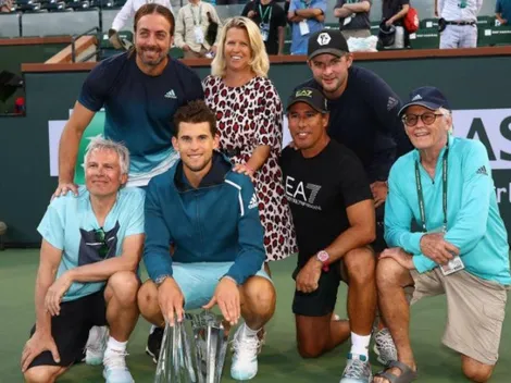 Thiem le gana la final de Indian Wells a Federer y Massú celebra su primer título como coach