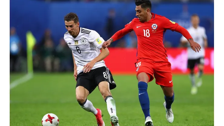 Chile v Germany: Final - FIFA Confederations Cup Russia 2017 - during the FIFA Confederations Cup Russia 2017 Final between Chile and Germany at Saint Petersburg Stadium on July 2, 2017 in Saint Petersburg, Russia. - Not Released (NR)