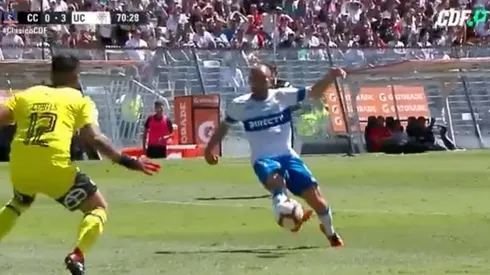 Sáez terminó definiendo un error albo que él mismo capitalizó